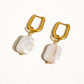18K Gold Non - Tarnish Classic Pearl Earring - Purpose + Passion Boutique