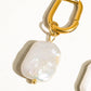 18K Gold Non - Tarnish Classic Pearl Earring - Purpose + Passion Boutique