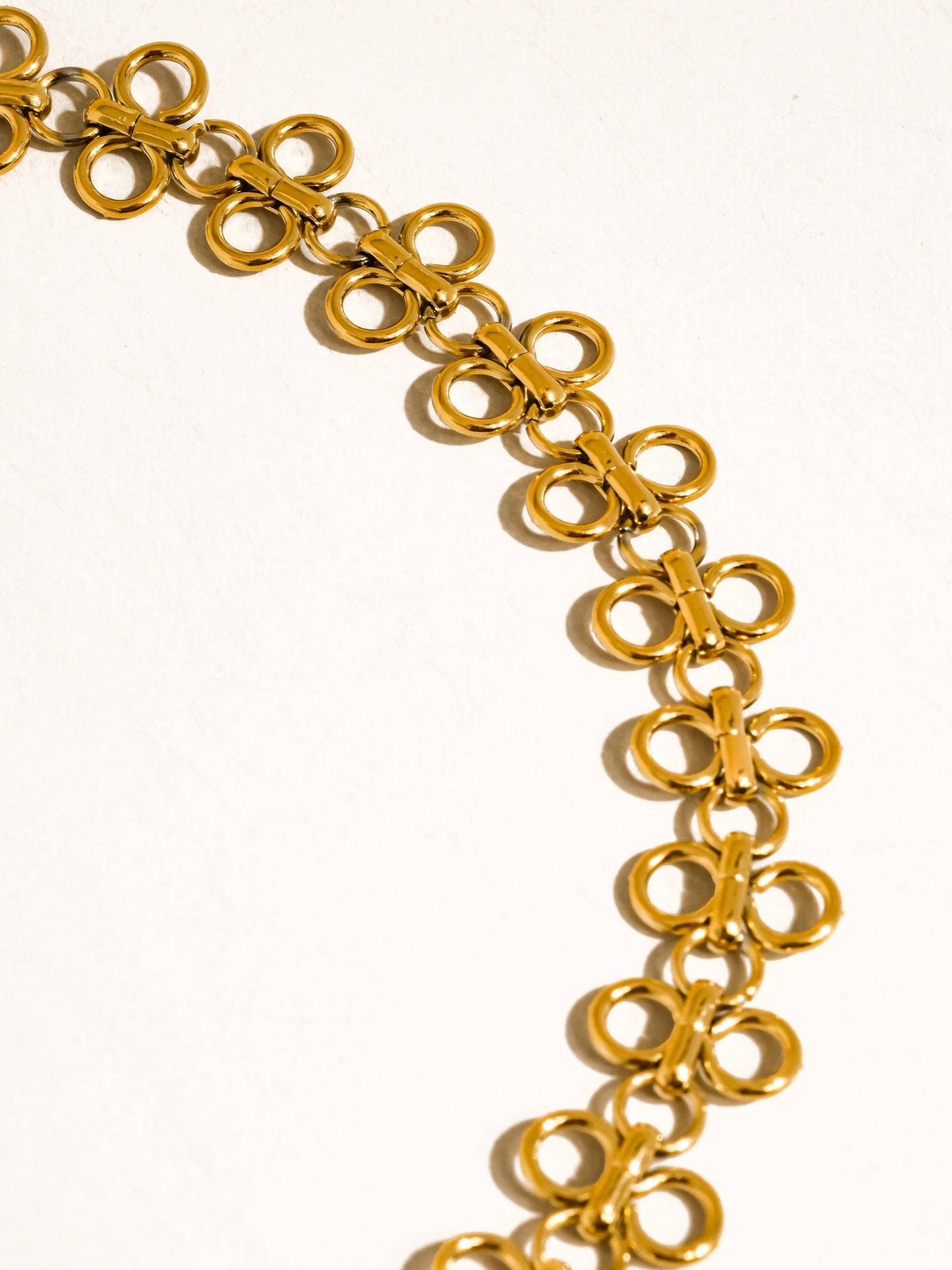 18K Gold Patterned Choker - Purpose + Passion Boutique