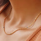 18K Gold Petite Beaded Necklace - Purpose + Passion Boutique