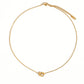 18K Gold Petite Heart Necklace - Purpose + Passion Boutique