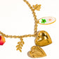 18K Gold Vintage Locket Charm Necklace - Purpose + Passion Boutique