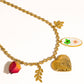 18K Gold Vintage Locket Charm Necklace - Purpose + Passion Boutique