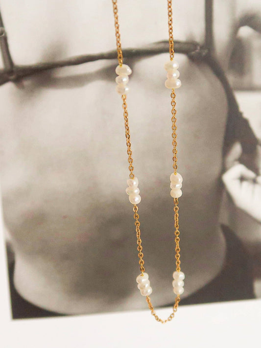 18K Petite Multi - Pearl Chokers - Purpose + Passion Boutique