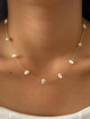 18K Petite Pearl Necklace - Purpose + Passion Boutique