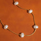 18K Petite Pearl Necklace - Purpose + Passion Boutique
