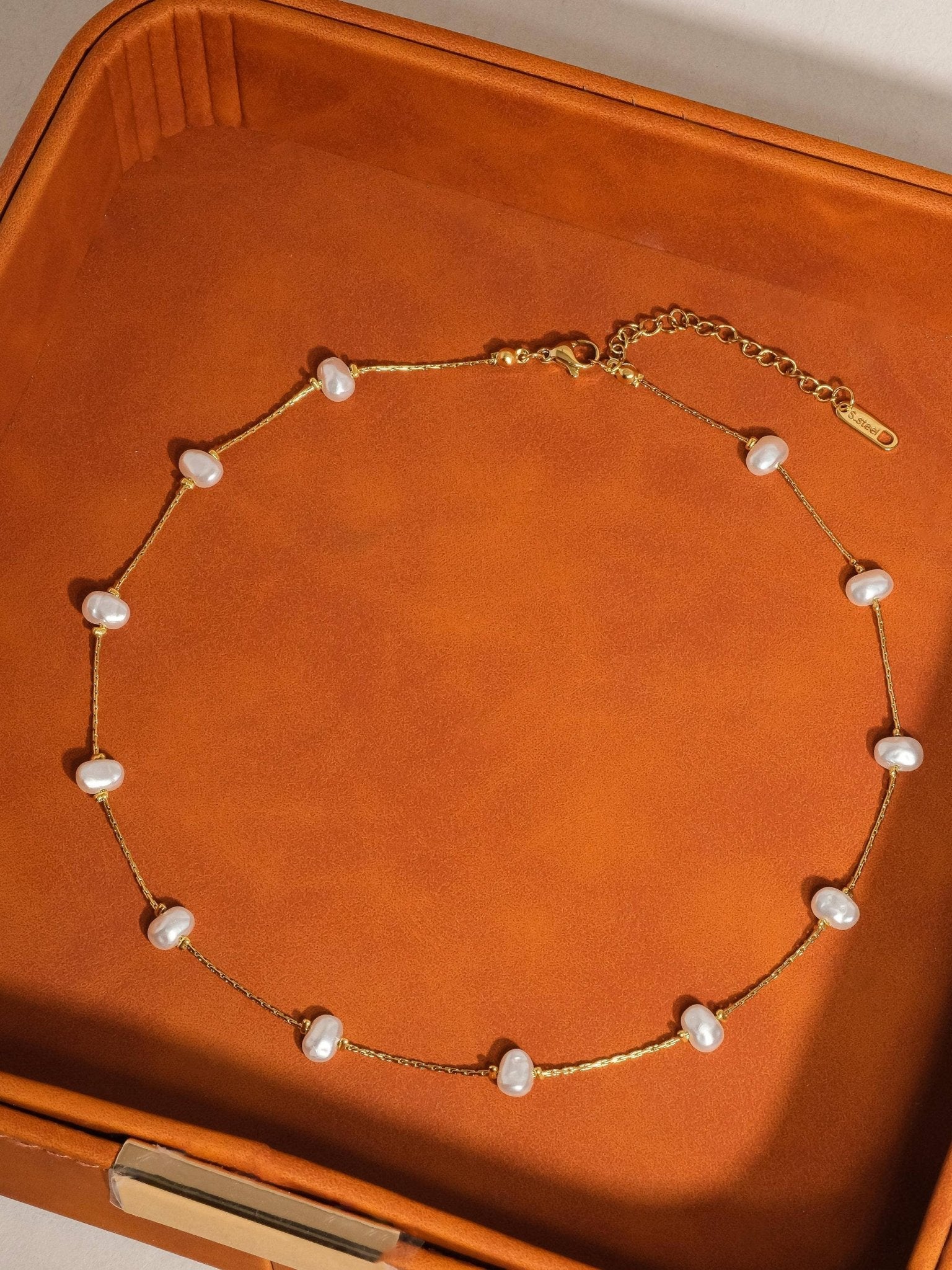 18K Petite Pearl Necklace - Purpose + Passion Boutique