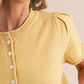 Short Sleeve Sweater Cardigan