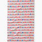 Starry Stripes Tea Towel