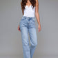 Medium Light Clean Stretch Classic Straight