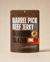 Beef Jerky Bourbon Glazed Sweet Savory Gourmet Snack 