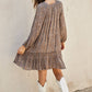 Day Dreams Paisley Print Swing Dress