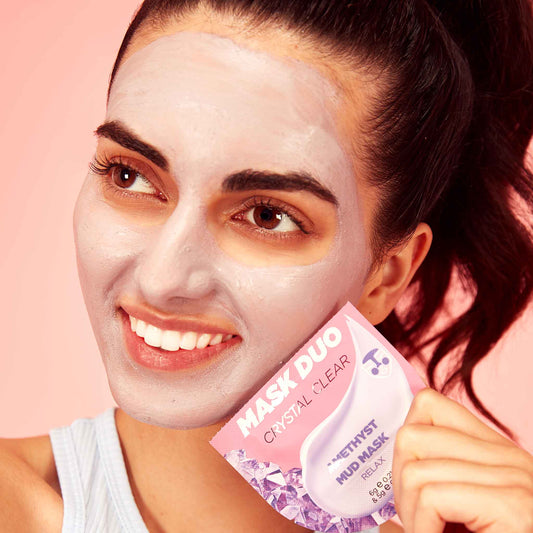 2 - in - 1 Mask Duo: Crystal Clear 2 - in - 1 Mask - Purpose + Passion Boutique