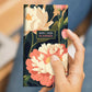 2025 - 2026 Spring Peony Small Monthly Pocket Planner - Purpose + Passion Boutique