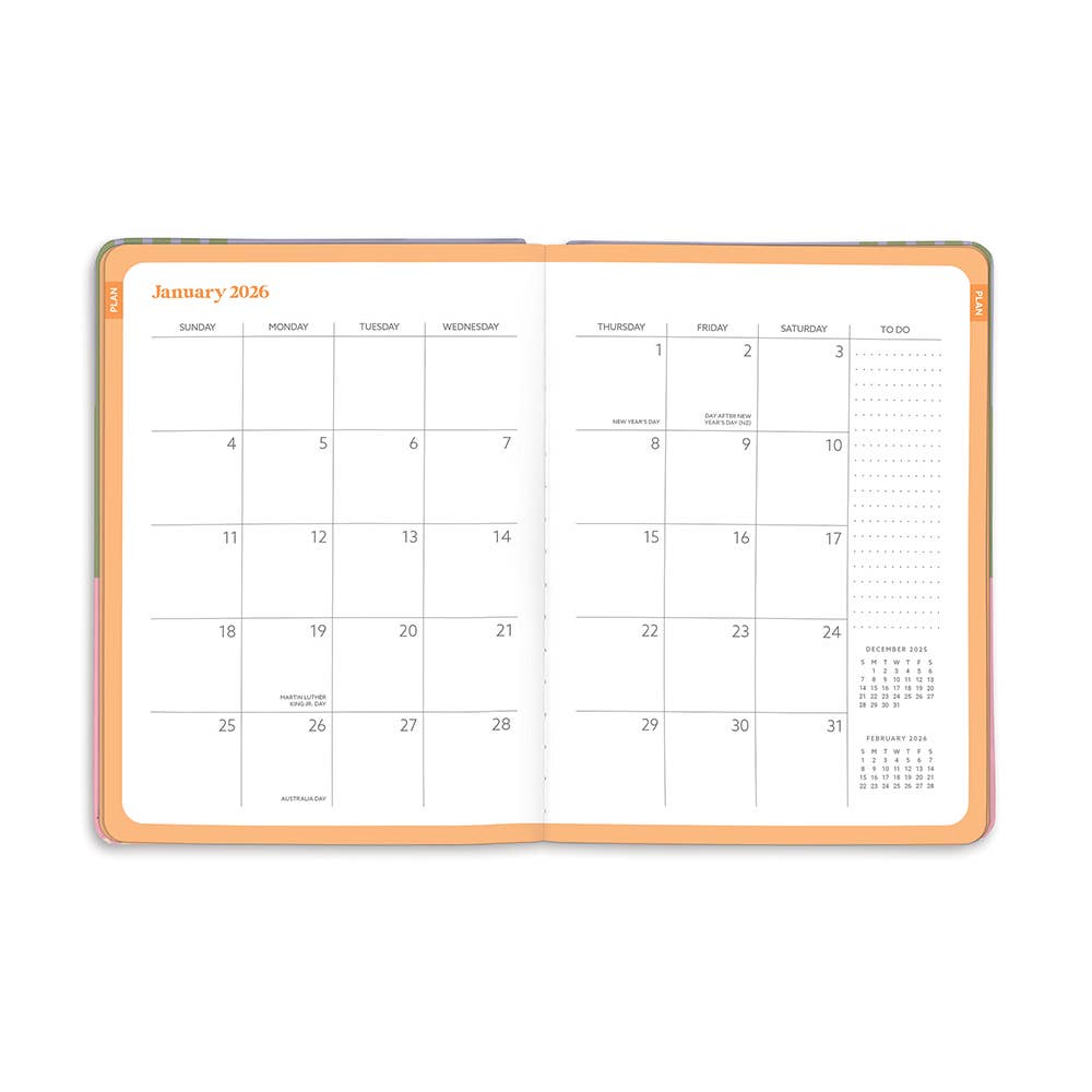 2026 Color Block Good Day Planner - Purpose + Passion Boutique