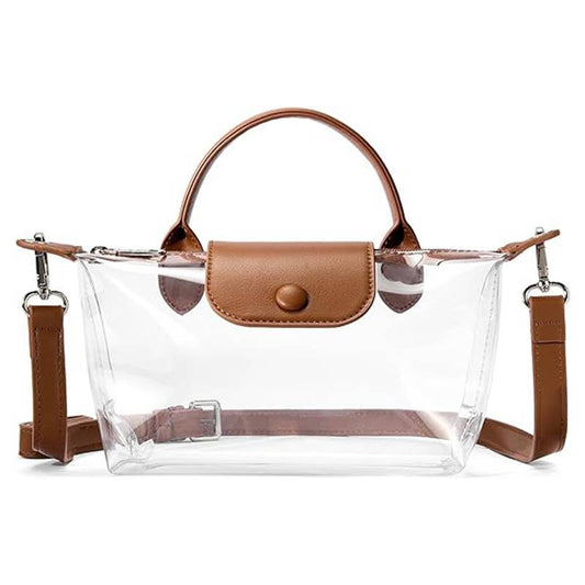 PVC Mini Clear Stadium Crossbody Bag