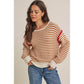 Taupe Cotton Sweater