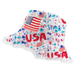 USA America Patriotic Patch Bucket Hat