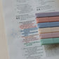 Muted Pastel Highlighters