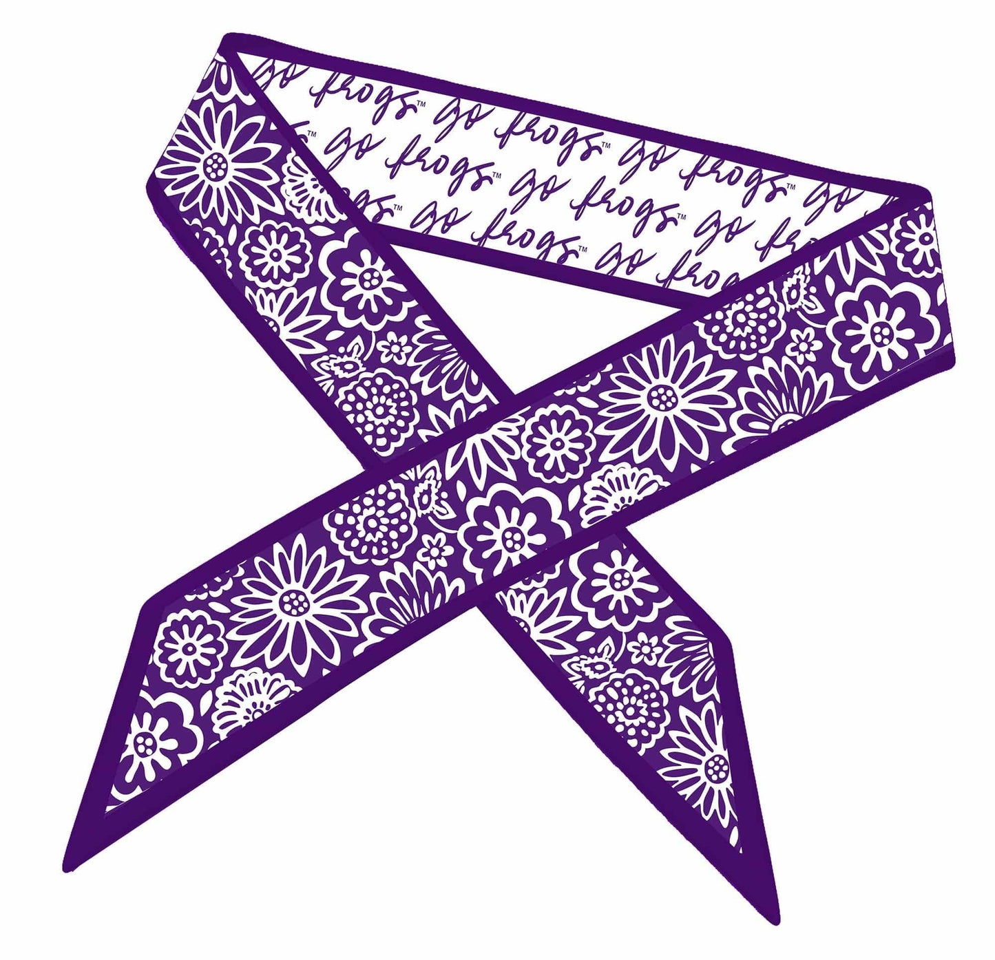 TCU Horned Frogs Skinny Scarf