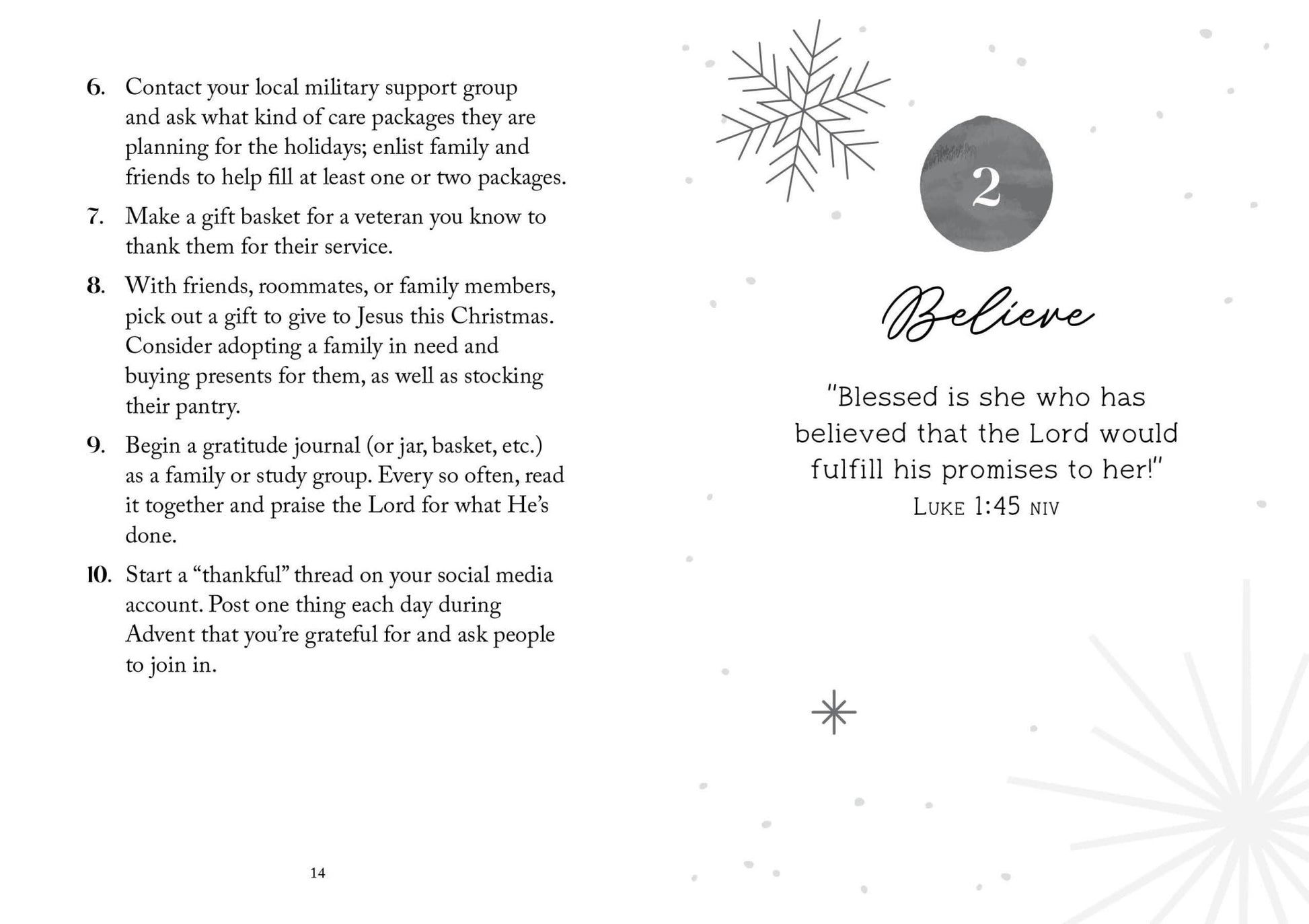 25 Christmas Blessings - Purpose + Passion Boutique