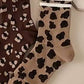Half Crew Leopard Socks