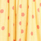 Yellow Polk-Dot Midi Dress