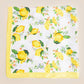 Lemons + Flowers Square Bandana Scarf