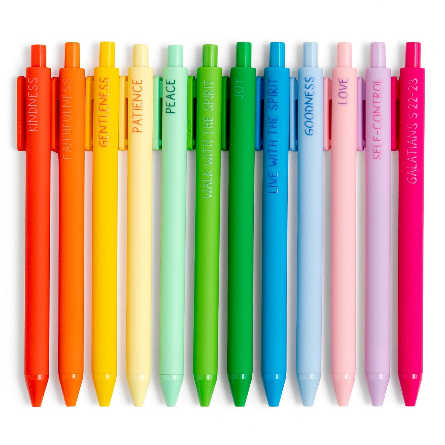 Fruits of the Spirit Pen - Set of 12
