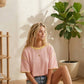 Striped Relaxed Fit Knit Tee