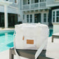 Sand/White Smiley Cooler Bag