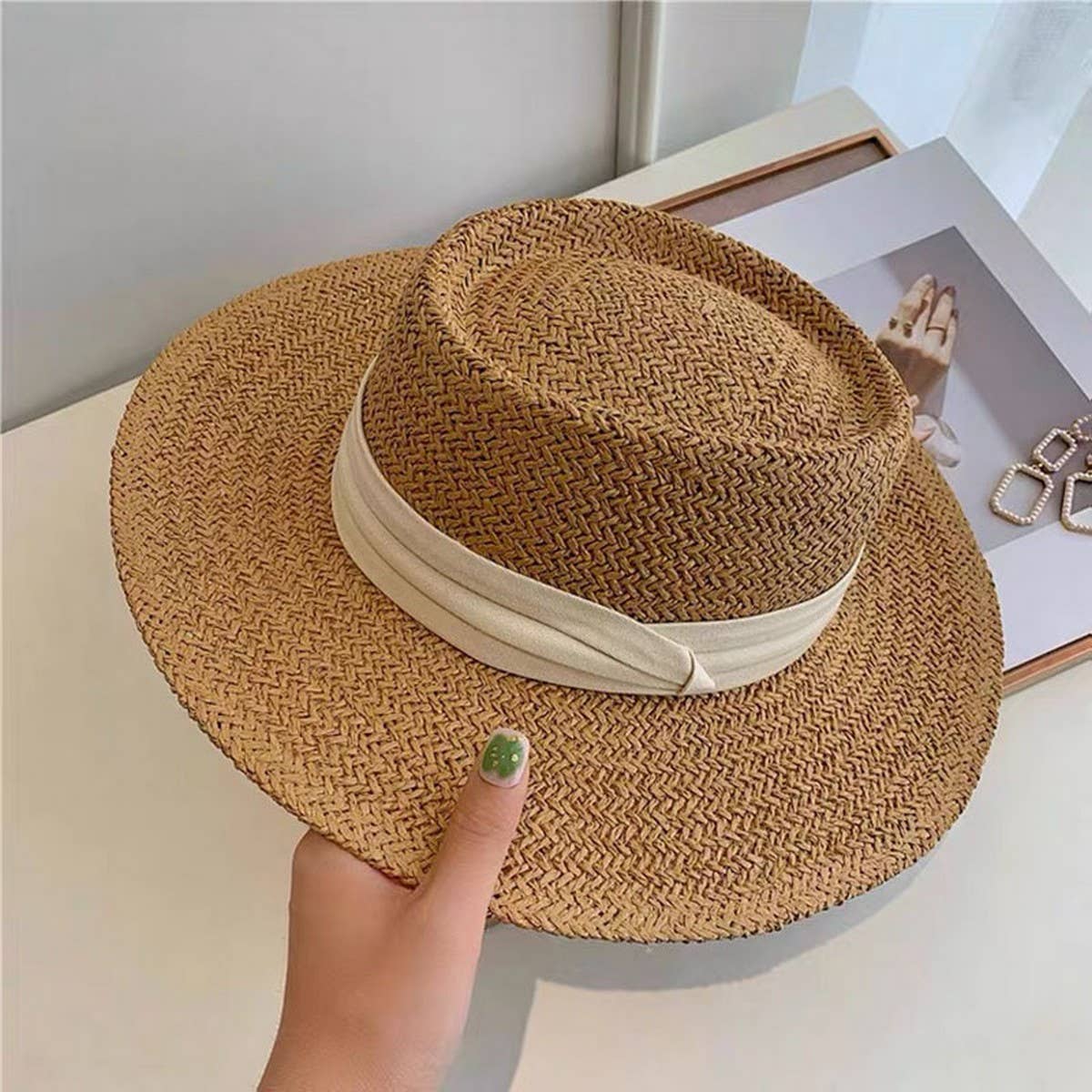 Sun Fedora Straw Hat