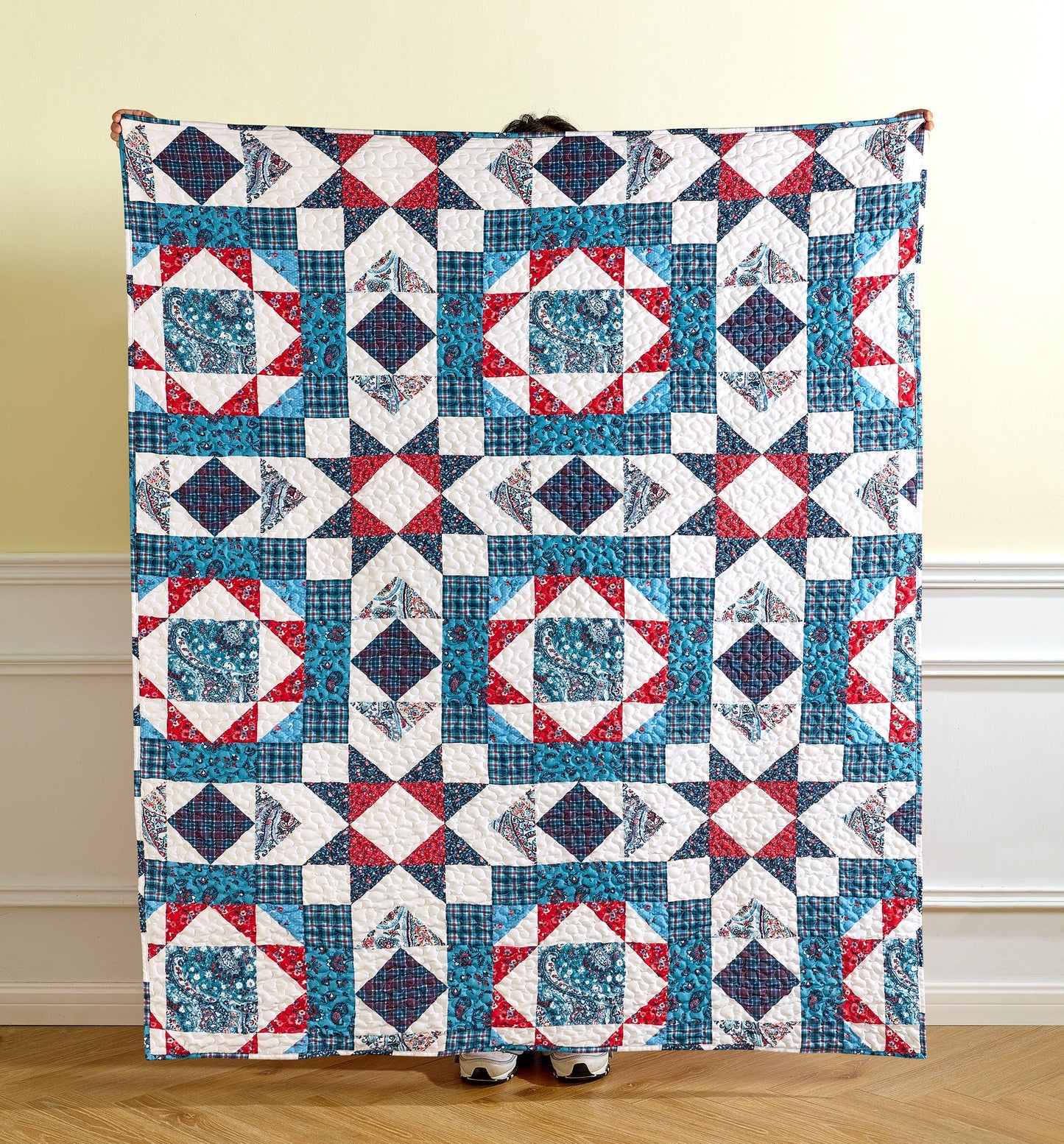 Star Patriotic Throw 50"X60"