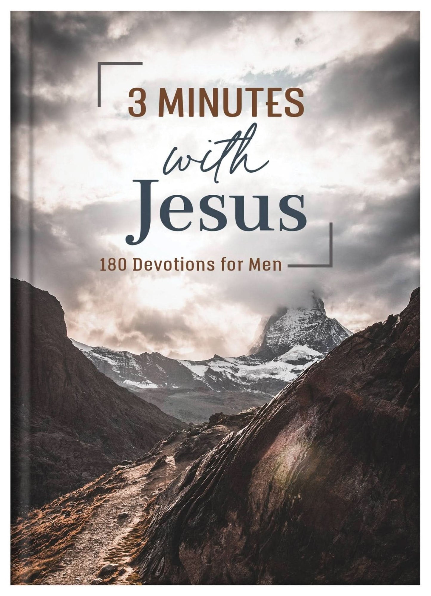 3 Minutes with Jesus: 180 Devotions for Men - Purpose + Passion Boutique