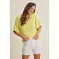 Off White Stretchy Cotton Shorts