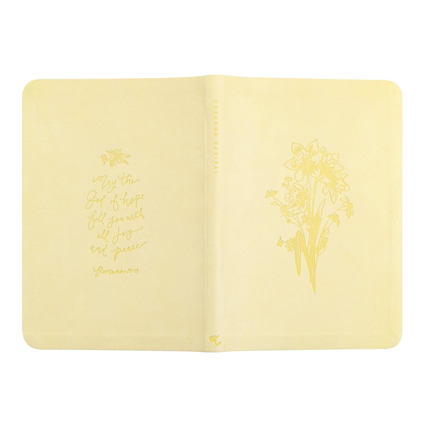 Belfast Yellow Hosanna Revival Notebook