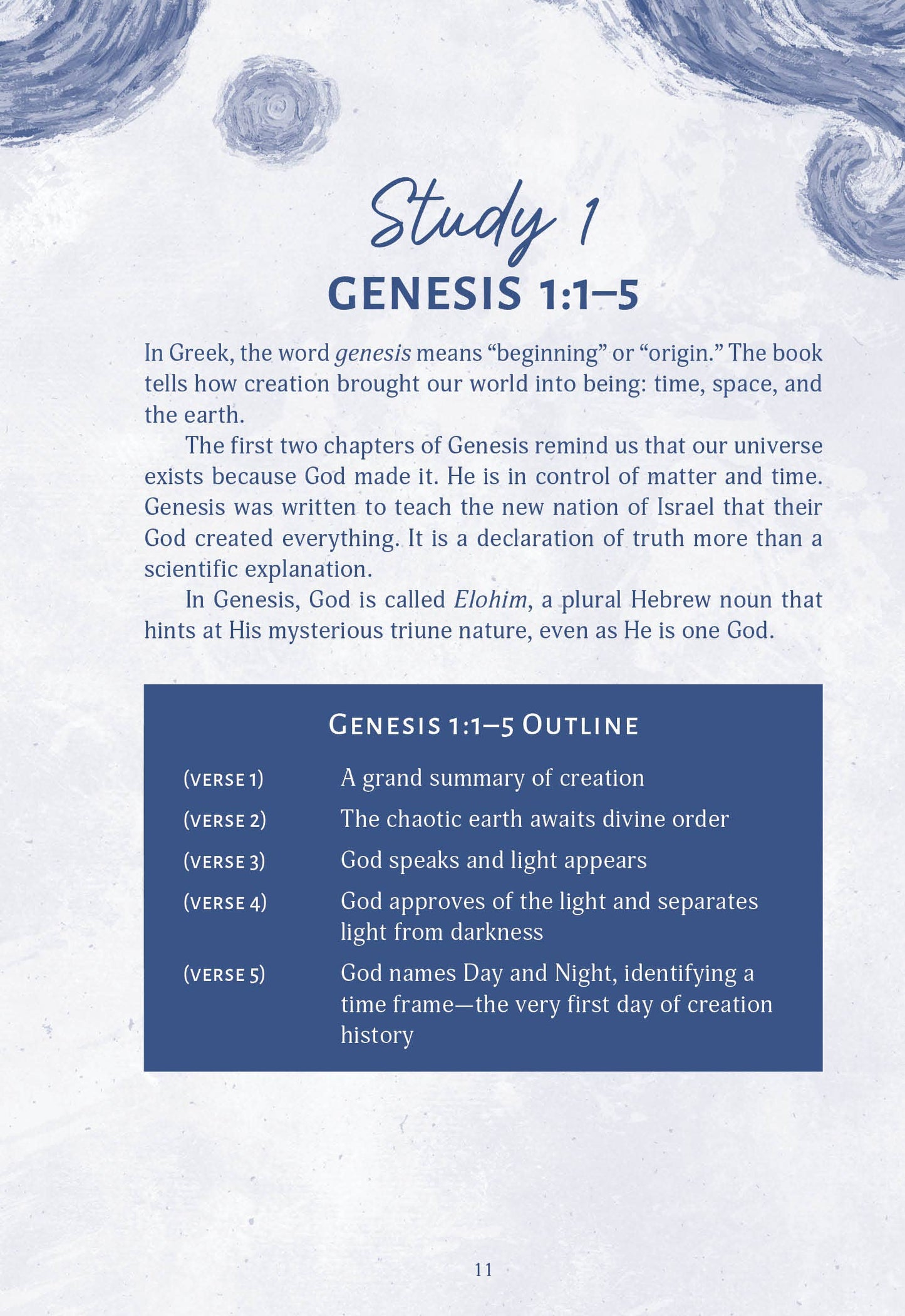 Genesis: An All-in-One Study on Beginnings
