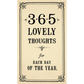 365 Lovely Thoughts for Each Day of the Year - Purpose + Passion Boutique