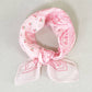 Floral Bandana Head Wrap Square Scarf