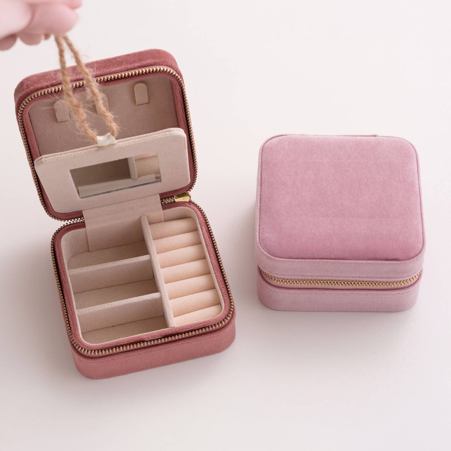 Velvet Jewelry Box