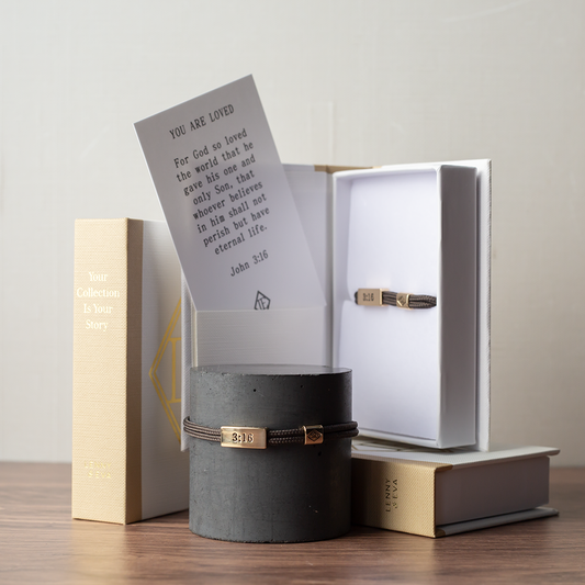 John 3:16, You are Loved Cord Bracelet