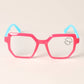 Hexagon Two-Toned Reading Glasses