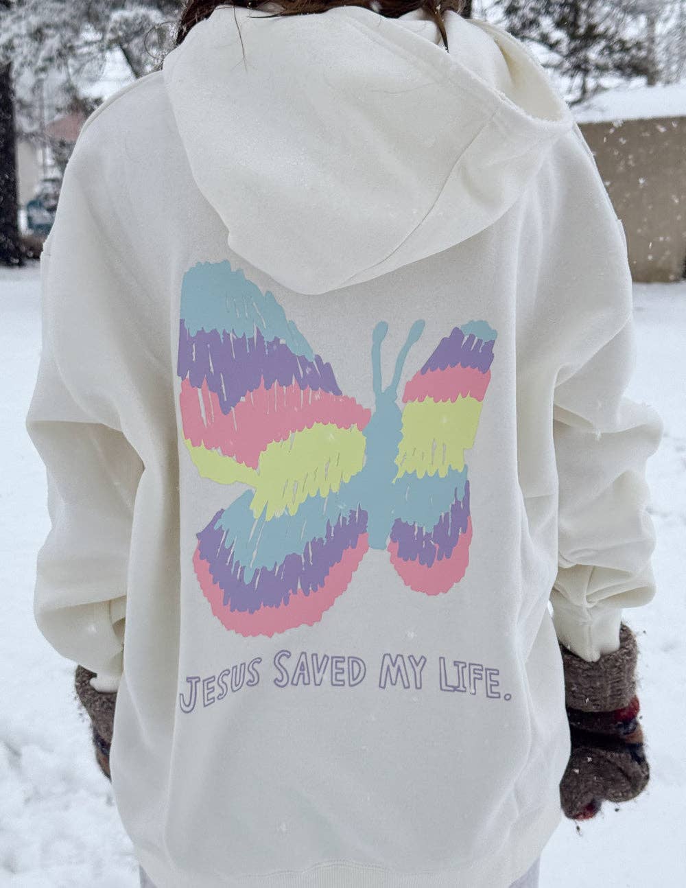 Jesus Saved My Life Unisex Hoodie