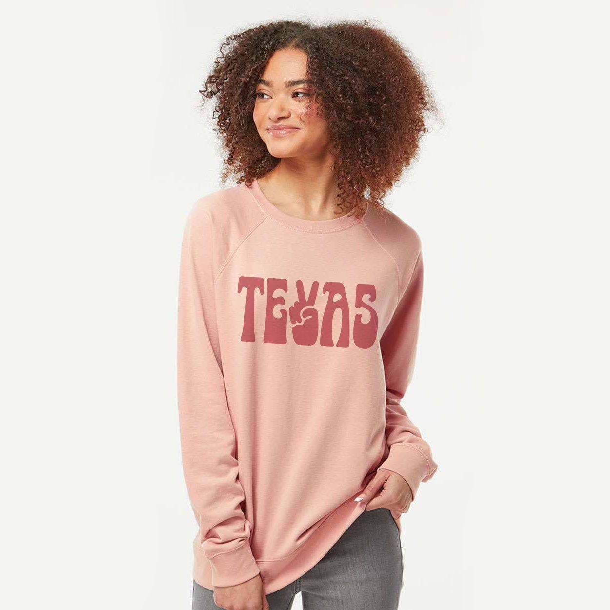 Peace Texas Rose Sweatshirt
