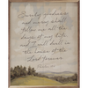 Surely Goodness Psalm Framed Art 24x30