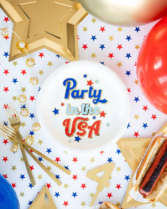 Party in the USA Plate (8)