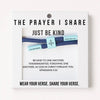 JUST BE KIND Christian Cord Bracelet