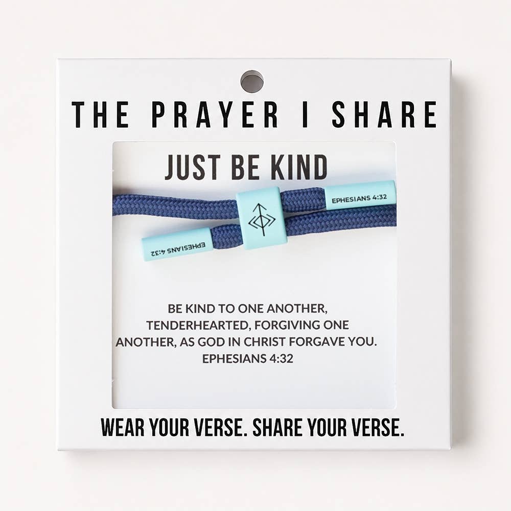 JUST BE KIND Christian Cord Bracelet