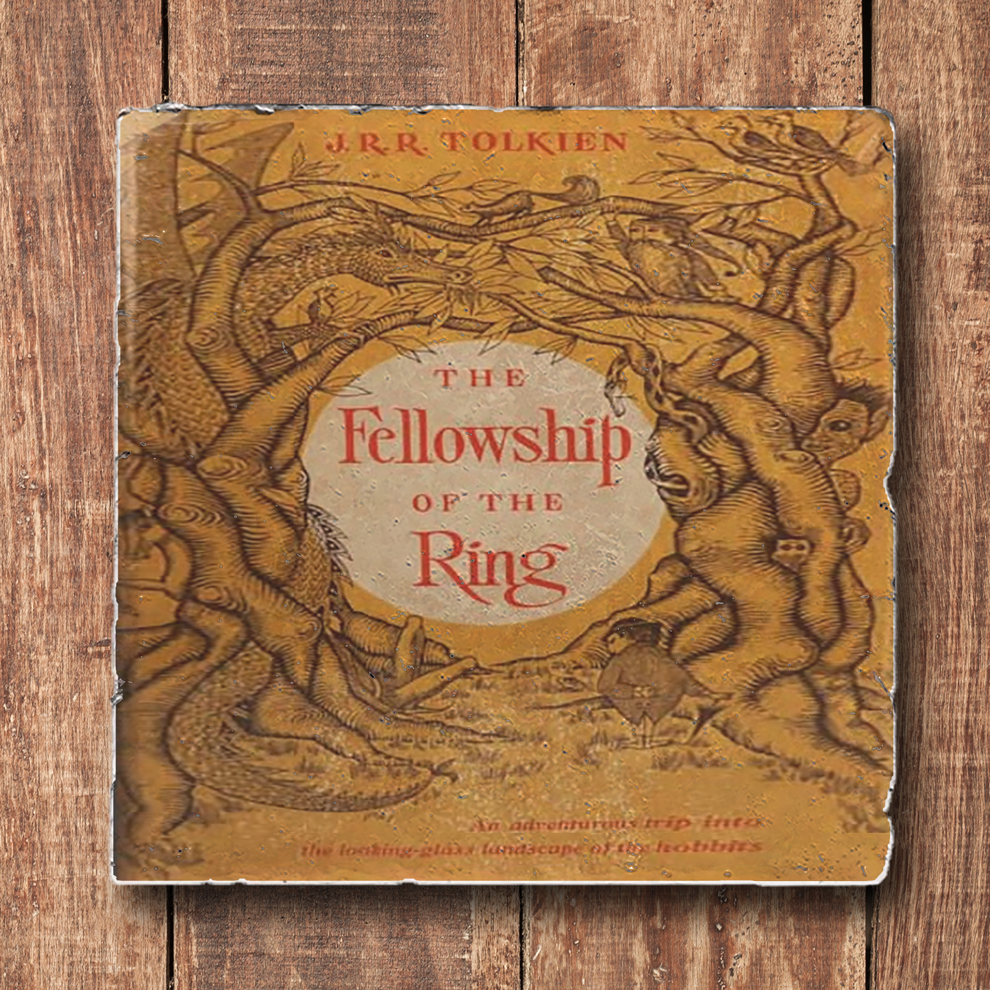 Fellowship of the Ring Classic Book Coaster