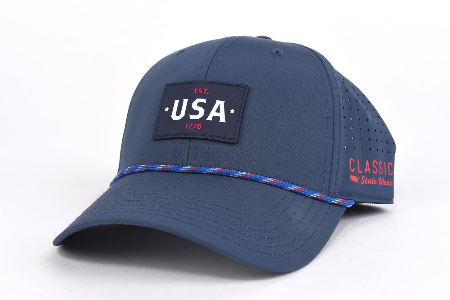 USA Stars Navy Dri-Fit Rope Hat
